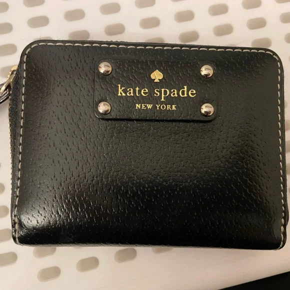 Kate Spade Black Mini Wallet - Picture 2 of 4